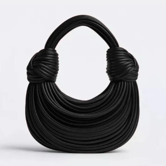 Few Moda | Ally Double Knot Bag | Black - Picture 1 of 5